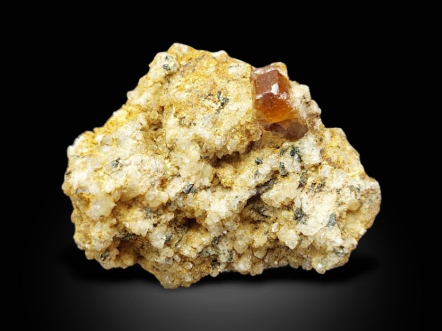 Auction For Rare Bastnasite Gemmy Crystal on Matrix Specimen from Zagi Mountain, KPK, Pakistan - Unique Find!