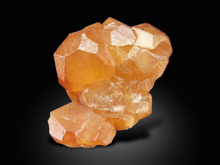 Auction For Shiny Hessonite Garnet Crystal Specimen from Bajaur, KPK, Pakistan - Rare Gemstone Discovery!